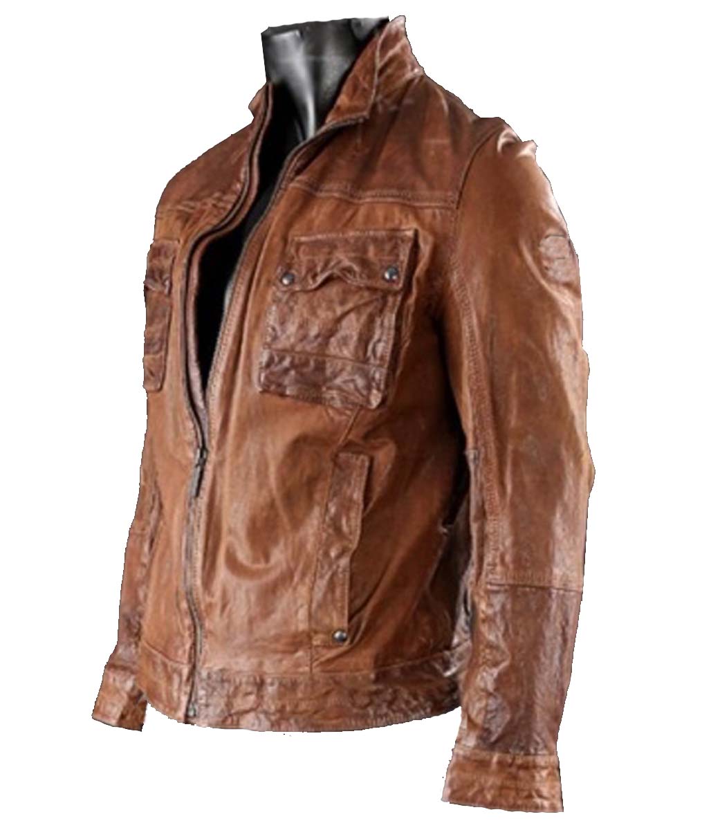 Joe Looper Bruce Willis Leather Jacket